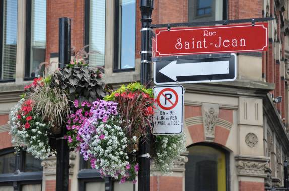 O charme da cidade antiga no centro de Montreal, no Canadá